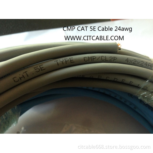 UL CMP UTP Network Category5 Plenum Cable